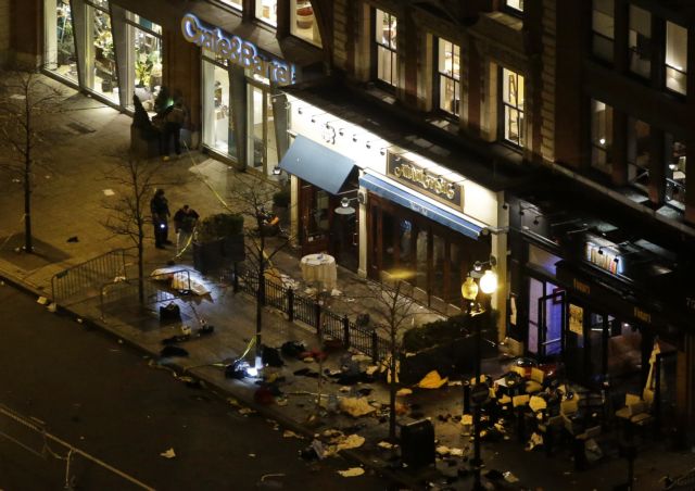 Φόβος για τρομοκρατία στα πρωτοσέλιδα για τη Βοστώνη